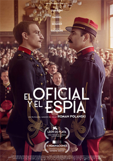 El oficial y el espía poster